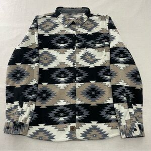 Legendary Whitetails Men's Camp Night Berber Lined Hooded Flannel Shirt Jacket